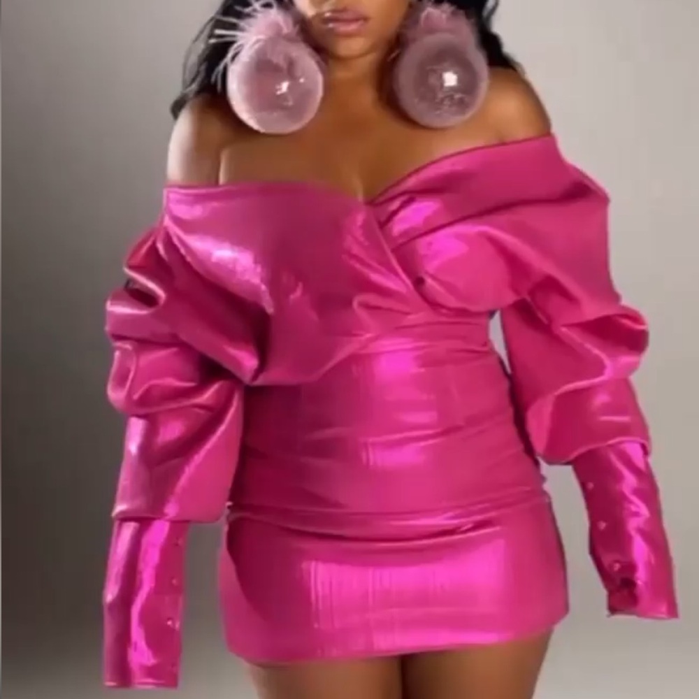 Pink Mini Dress - Picture 2 of 4